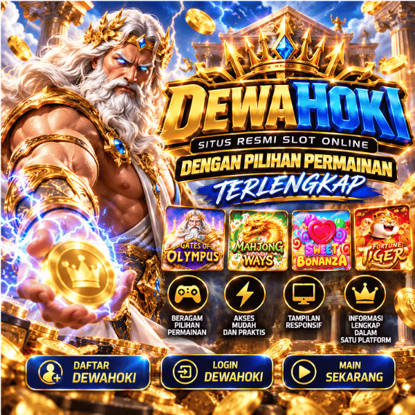 DEWAHOKI: Situs Resmi Slot Online dengan Pilihan Permainan terlengkap